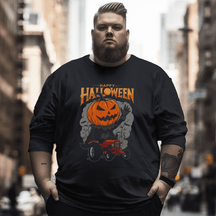 Halloween Plus Size Long Sleeve T-Shirt