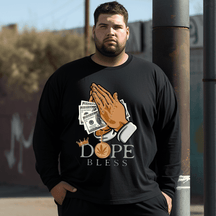 Dope Streetwear Plus Size Long Sleeve T-Shirt