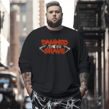 Damned Grave Plus Size Long Sleeve T-Shirt
