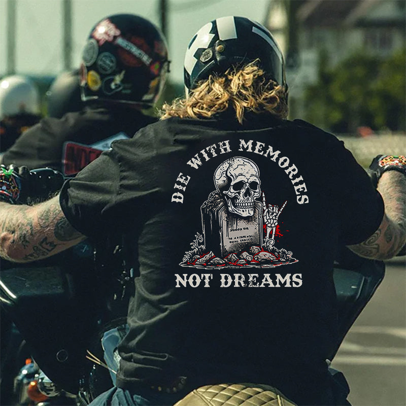 Men's Die With Memories Not Dreams Plus Size T-Shirt & Short