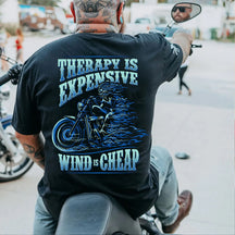 Men's Therapy Is Expensive, Wind Is Cheap Plus Size T-Shirt