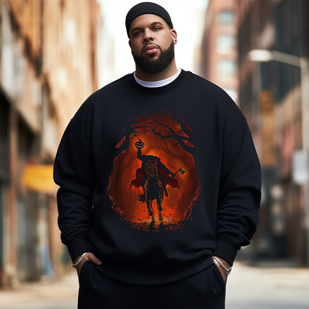 The Legend of Sleepy Hollow Men's Plus Size Sweatshirt