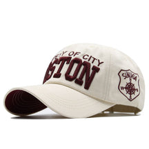Boston three-dimensional embroidery baseball cap