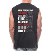 Stand For The Flag Back fashion Sleeveless