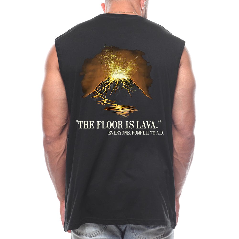 The Floor Is Lava  Back fashion Sleeveless