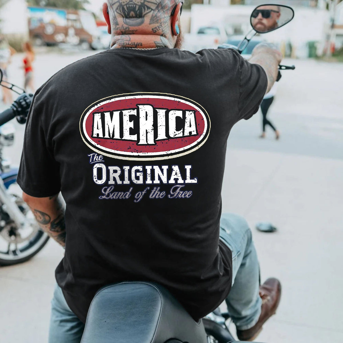 Men's Plus Size America - The Original T-Shirt