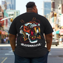 Mayonnaise Man's Plus Size T-Shirt