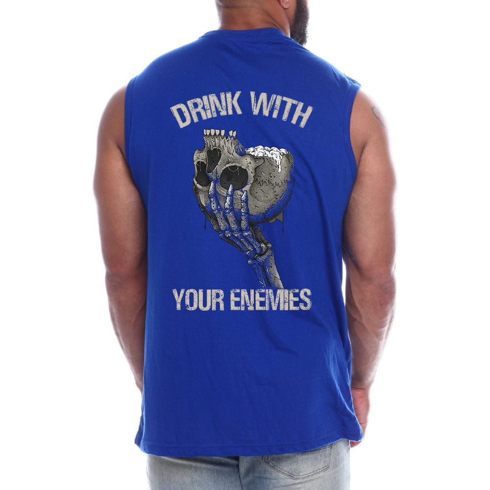 Drink With Your Enemies Back fashion Sleeveless