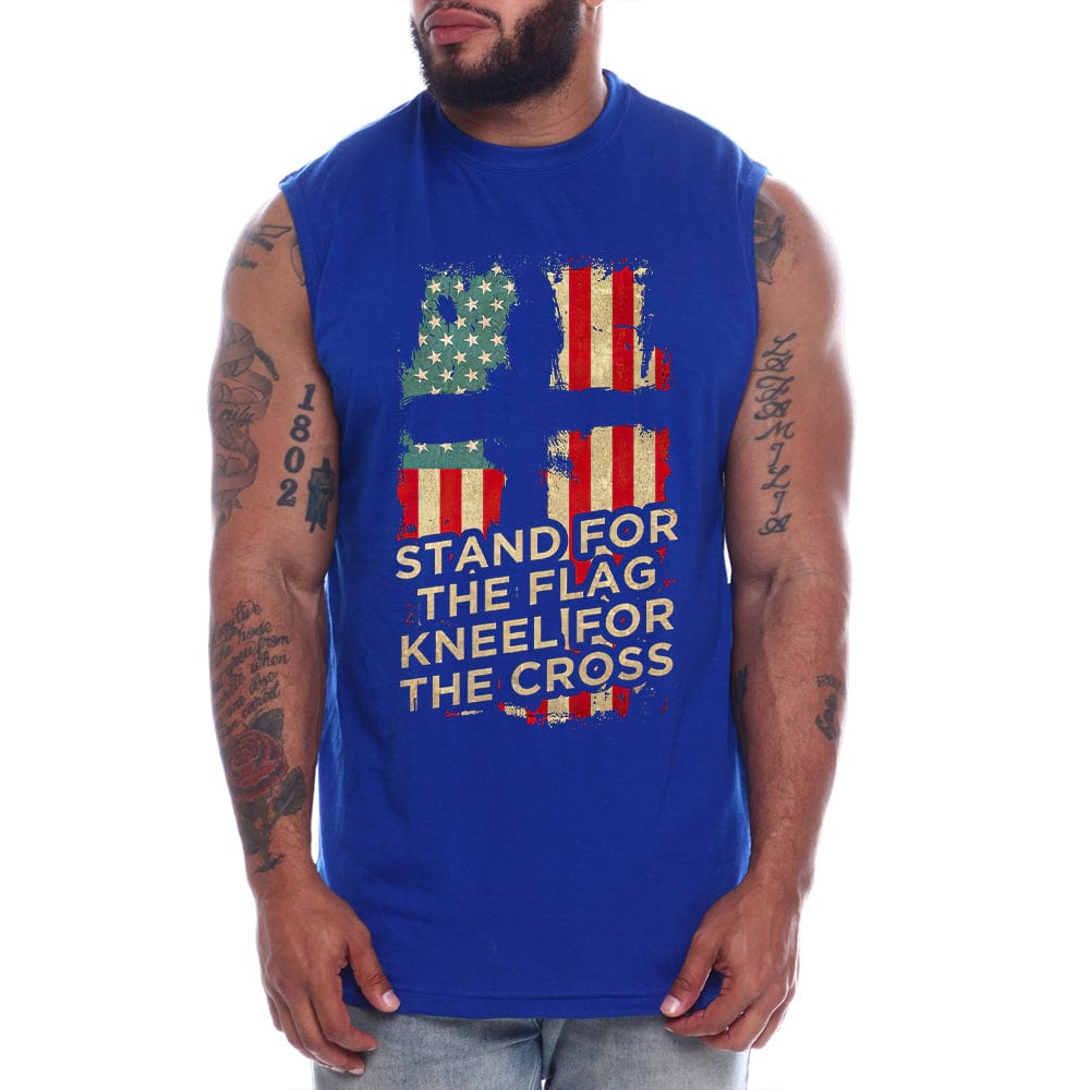 Limited Edition - Stand For The Flag Kneel For The Cross (Version 2)