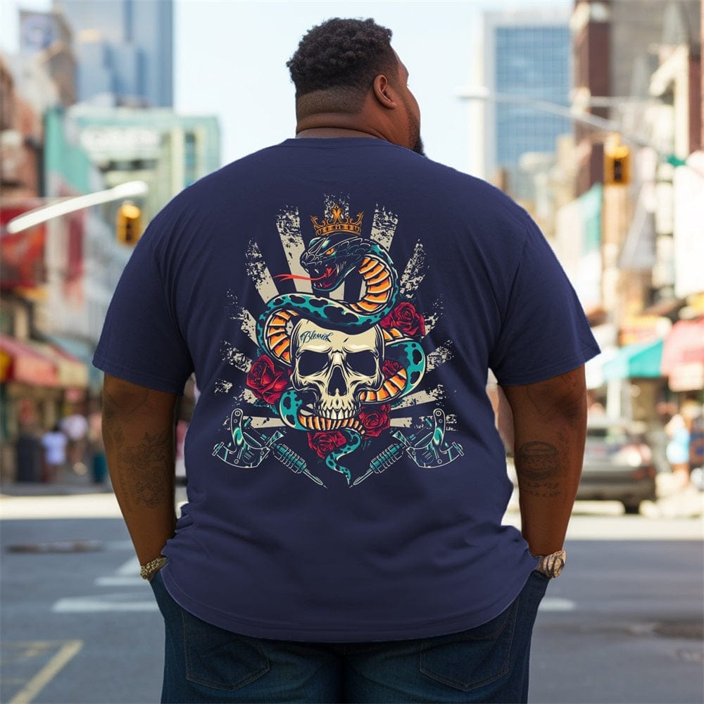 Skull Plus Size T-shirt