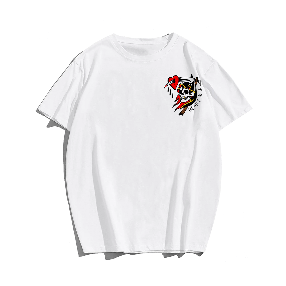 Broken Heart - Tattoo Plus Size T-shirt