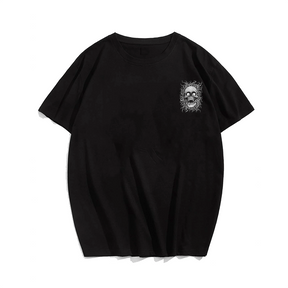 Horror Skull Plus Size T-Shirt