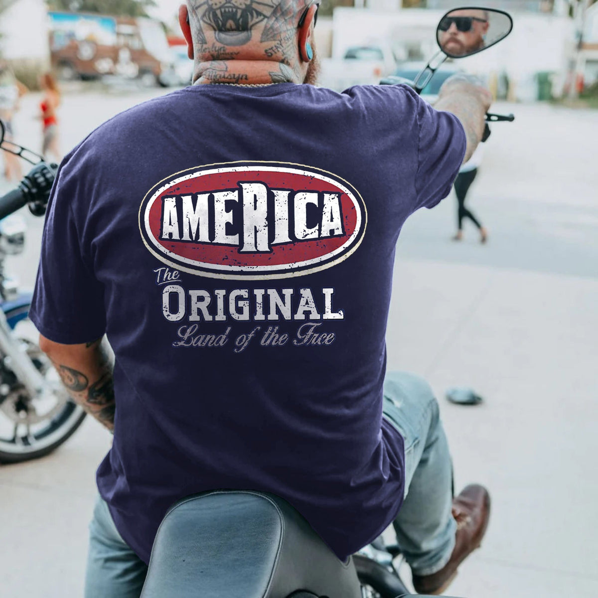 Men's Plus Size America - The Original T-Shirt
