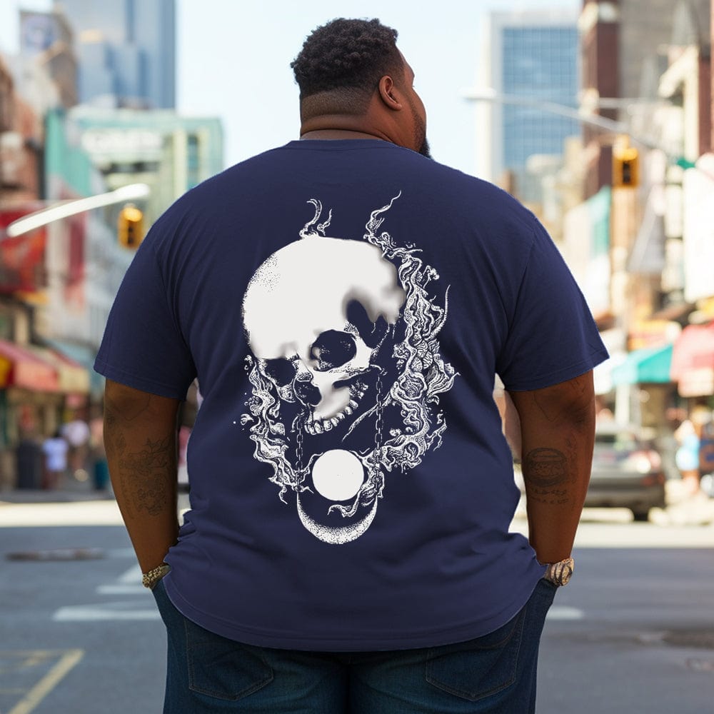 Ink Skull Plus Size T-Shirt