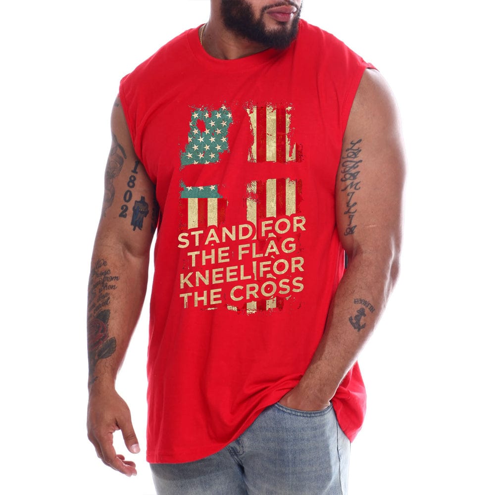 Limited Edition - Stand For The Flag Kneel For The Cross (Version 2)