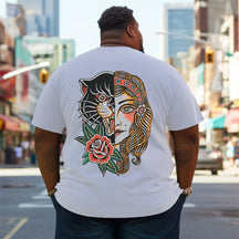 Gypsy Panther Tattoo Plus Size T-shirt