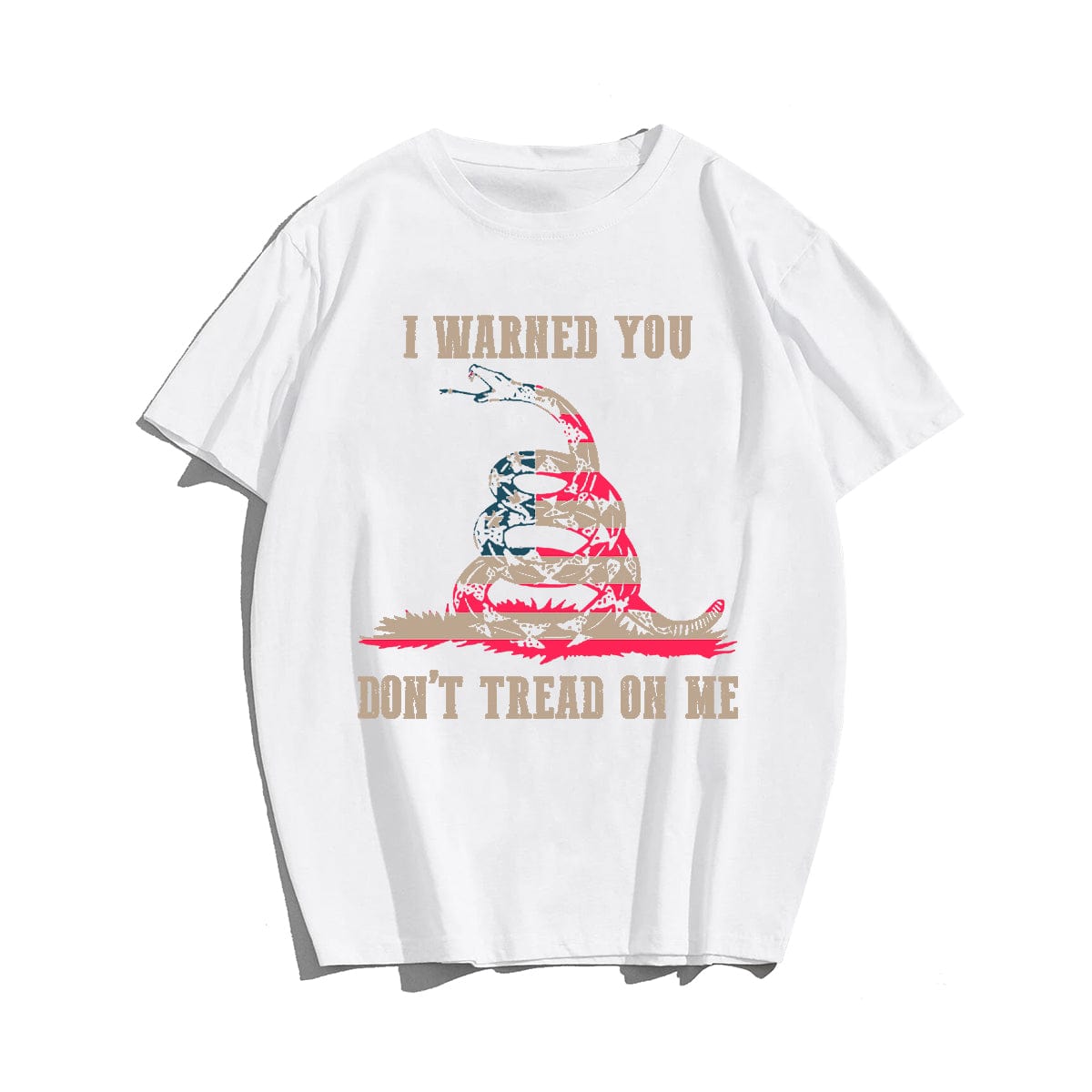 I WANT YOU DONT TREAT ON ME Men T-shirt, Oversize Plus Size Man Clothing for Big & Tall