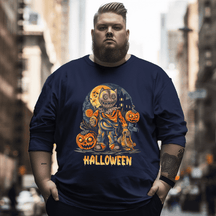 Halloween Night Plus Size Long Sleeve T-Shirt