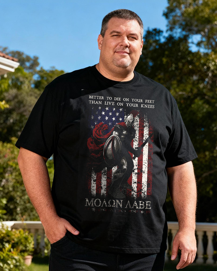 Men's DIE ON YOUR FEET Big&Tall T-Shirt