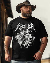 Heavy Metal Band Men's Plus Size T-shirt