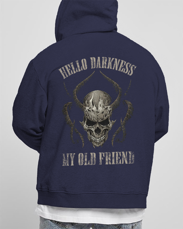 Hello Darkness Men's Plus Size Hoodie