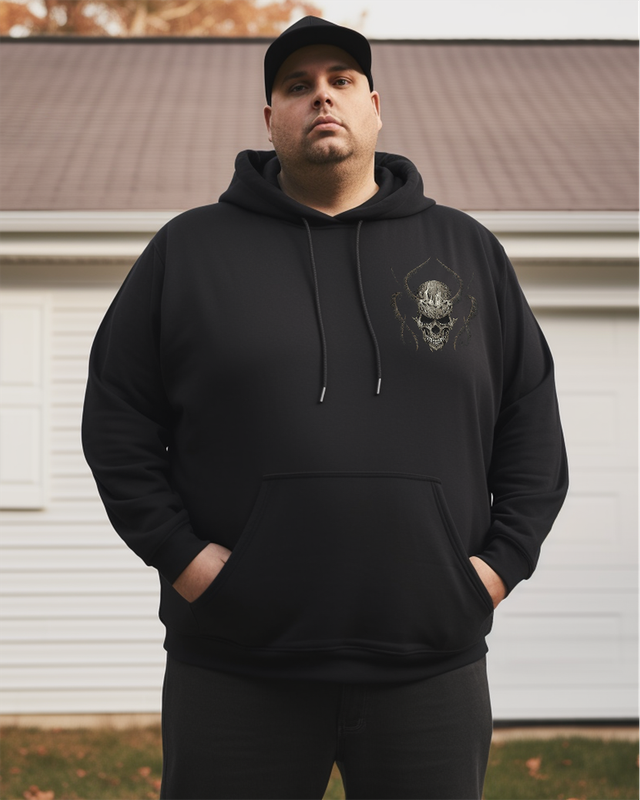 Hello Darkness Men's Plus Size Hoodie