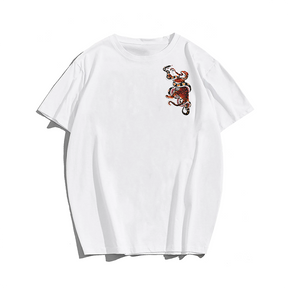 Men's  Tiger vs Snake Plus Size T-Shirt & Short