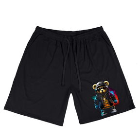 Men's Urban Modern Bear Plus Size T-Shirt & Short