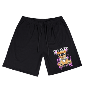 Men's Relaxed Bear Plus Size T-Shirt & Short