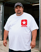 Men's Plus Size Short Sleeve T-Shirt