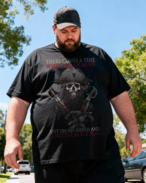 CAN'T HANG US ALLMen's Big & Tall 100% Cotton T-Shirt