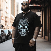 Skeleton Castle Plus Size T-Shirt