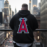 Men's Anaheim Angels Plus Size Hoodie