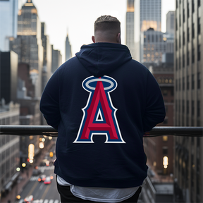 Men's Anaheim Angels Plus Size Hoodie