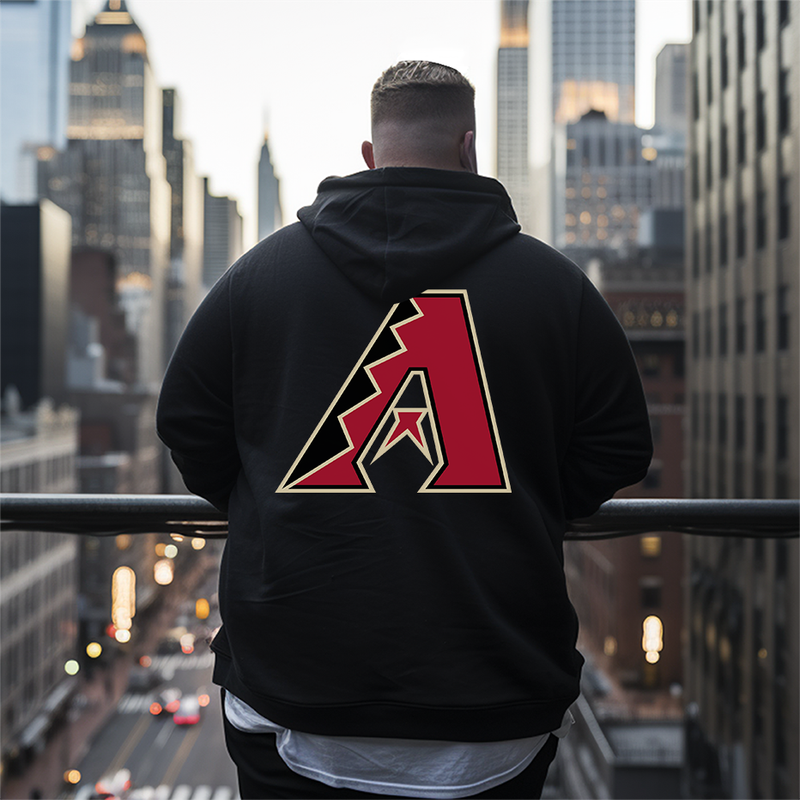 Men's Arizona Diamondbacks Plus Size Hoodie
