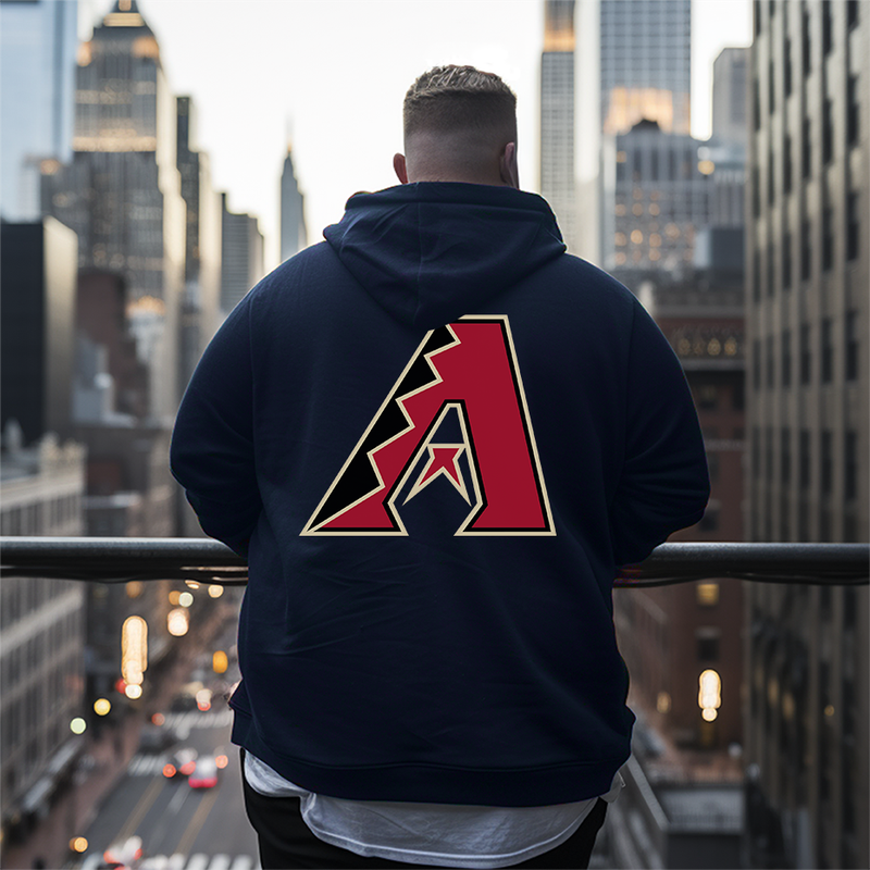 Men's Arizona Diamondbacks Plus Size Hoodie