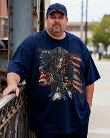 Men's 1776% Sure  Big & Tall 100% Cotton T-shirts