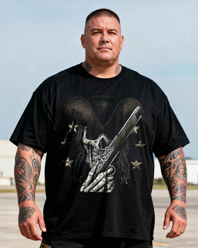 Men's I Aim To Misbehave Big & Tall 100% Cotton T-shirts