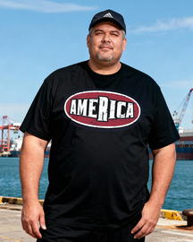 Men's America - The Original Big & Tall 100% Cotton T-shirts