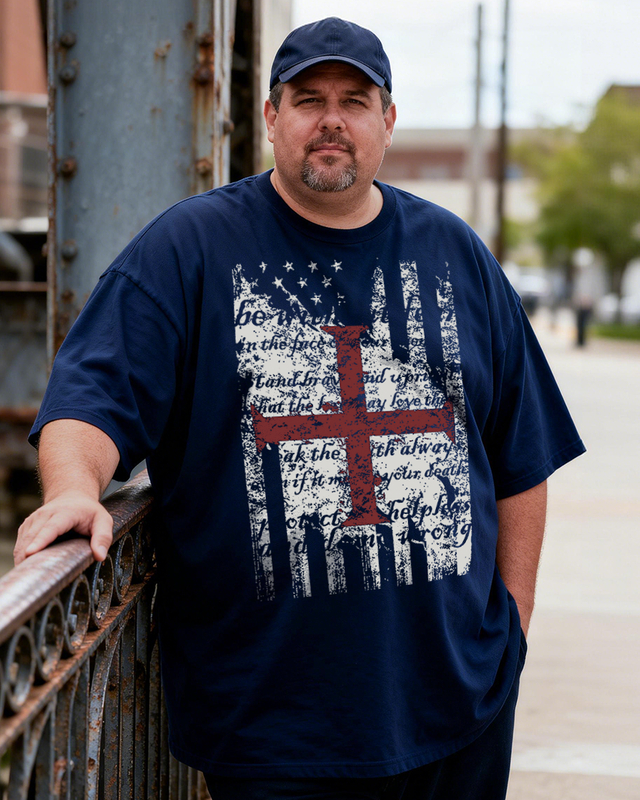 Men's American Infidel Big & Tall 100% Cotton T-shirts