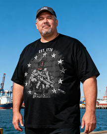 Men's American Patriots Big & Tall 100% Cotton T-shirts