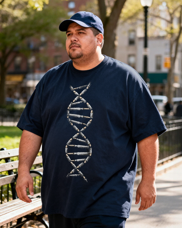 Men's Freedom In My DNA Big & Tall 100% Cotton T-shirts