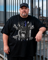 Men's Fur Missile Big & Tall 100% Cotton T-shirts