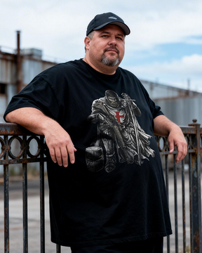 Men's He Who Kneels Before God Big & Tall 100% Cotton T-shirts