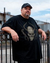 Men's Hello Darkness Big & Tall 100% Cotton T-shirts