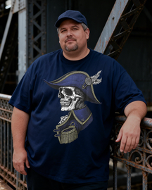 Men's Don't Give Up The Ship Big & Tall 100% Cotton T-shirts
