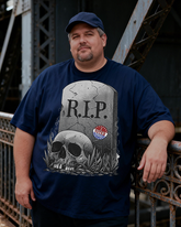 Men's Don't Let Me Vote Democrat Big & Tall 100% Cotton T-shirts