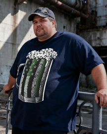 Men's Drinking Is Part Of My Religion Big & Tall 100% Cotton T-shirts