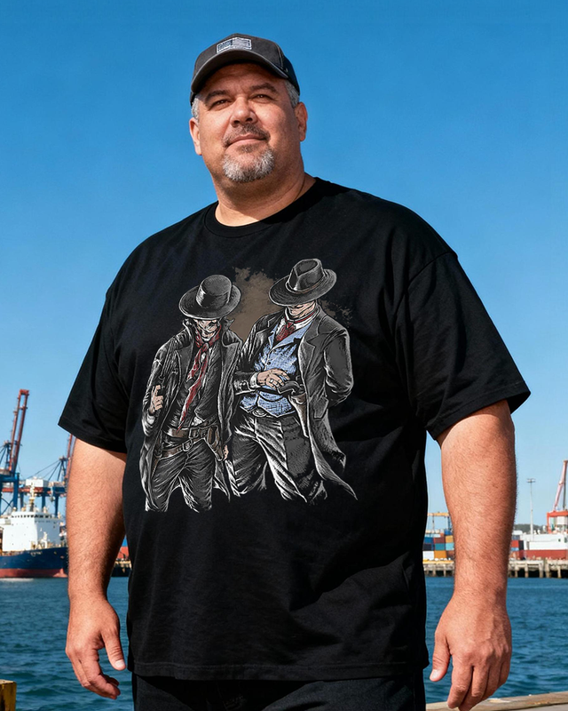 Men's Family Big & Tall 100% Cotton T-shirts