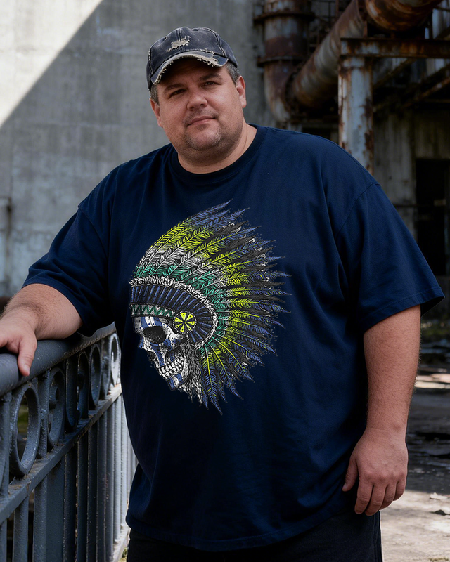 Men's Die With Honor Big & Tall 100% Cotton T-shirts